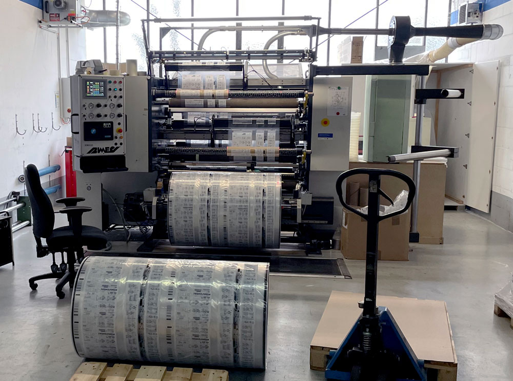 Rollenschneider bei Pohl Verpackungen