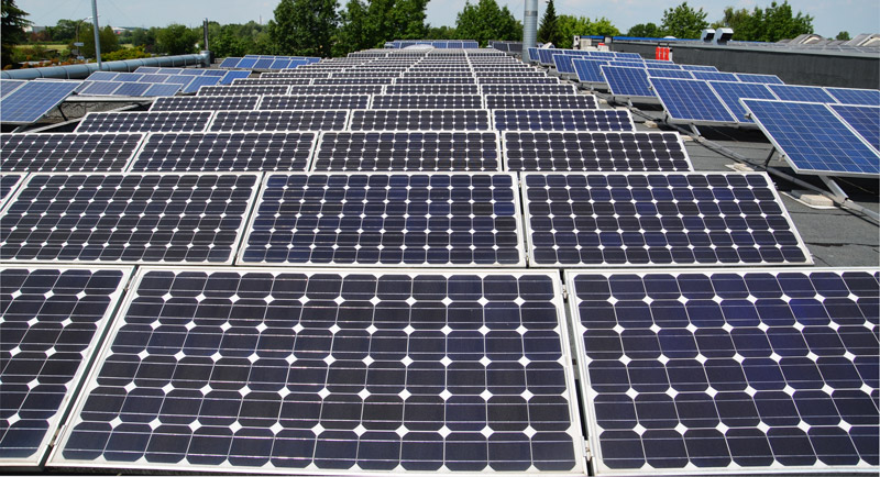 Photovoltaik-Anlage bei Pohl Verpackungen